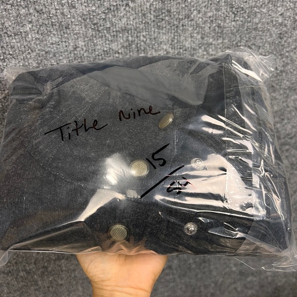 Title Nine Women Gray Button Front Mock Neck Sweater Jacket Cardigan Size‎ M - Picture 10 of 10